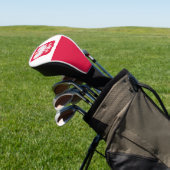 Poolse vlag golfheadcover (Insitu)