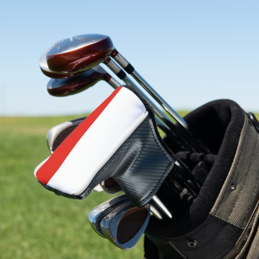 Poolse vlag golfheadcover (Insitu)