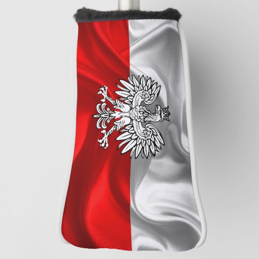 Poolse vlag golfheadcover (Draai 90)