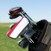 Poolse vlag golfheadcover (Insitu)