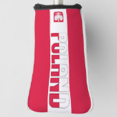 Poolse vlag: Groot Patriottisch Golfkopje Hoesje Golfheadcover (Draai 90)
