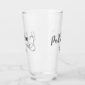 Poolse vlag Heart Design, Polen Polska Glas (Links)