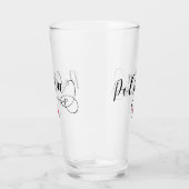 Poolse vlag Heart Design, Polen Polska Glas (Rechts)