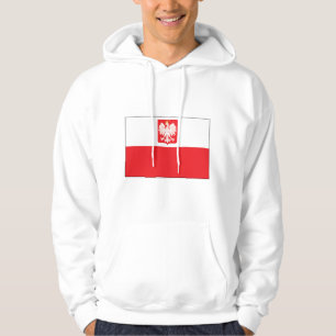 Poolse vlag hoodie