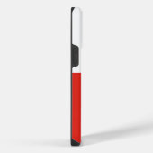 Poolse vlag iPhone hoesje (Rechterkant)