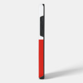 Poolse vlag iPhone hoesje (Linkerkant)