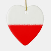 Poolse vlag keramisch ornament (Rechts)