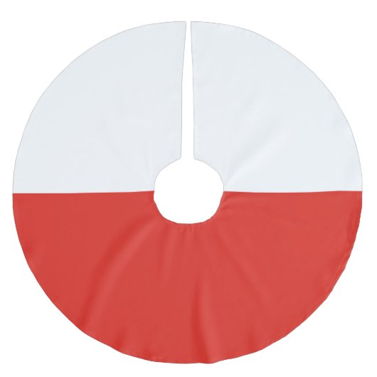 Poolse vlag kerstboom rok (Voorkant)