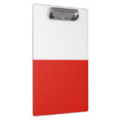 Poolse vlag klembord (Rechts)