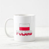 Poolse vlag koffiemok (Links)