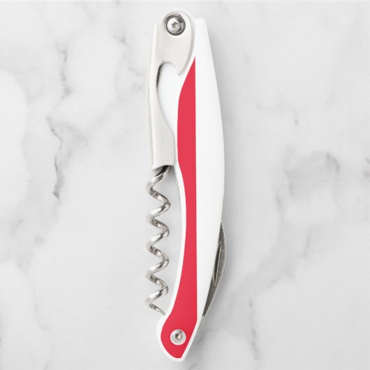 Poolse vlag-Kurkentrekker Kurkentrekker (Voorkant)