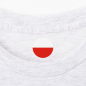 Poolse vlag labels (Aangebracht)