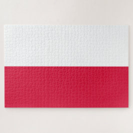 Poolse vlag legpuzzel