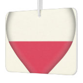 Poolse vlag luchtverfrisser (Links)