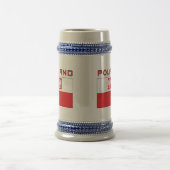 Poolse vlag met Polen Bierpul (Center)