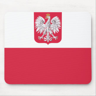 Poolse vlag muismat