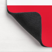 Poolse Vlag Muismat (Hoek)