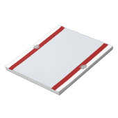 Poolse vlag notitieblok (Linkerzijde)
