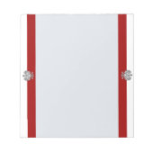 Poolse vlag notitieblok (Voorkant)