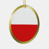 Poolse Vlag Ornament (Rechts)