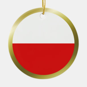 Poolse Vlag Ornament