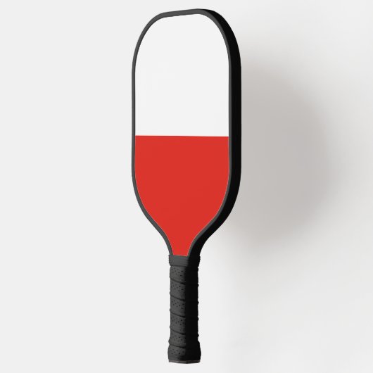 Poolse vlag pickleball paddle (Links)