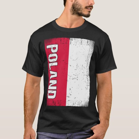 Poolse vlag Polen 1 T-shirt (Voorkant)