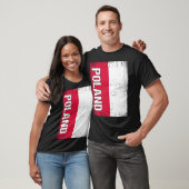 Poolse vlag Polen 1 T-shirt (Unisex)