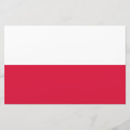 Poolse Vlag (Polen) Kantoorartikelen Briefpapier