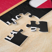 Poolse vlag & Polen - land, vakantie/sport Legpuzzel (Zijkant)