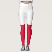 Poolse vlag (Polen) Leggings (Voorkant)