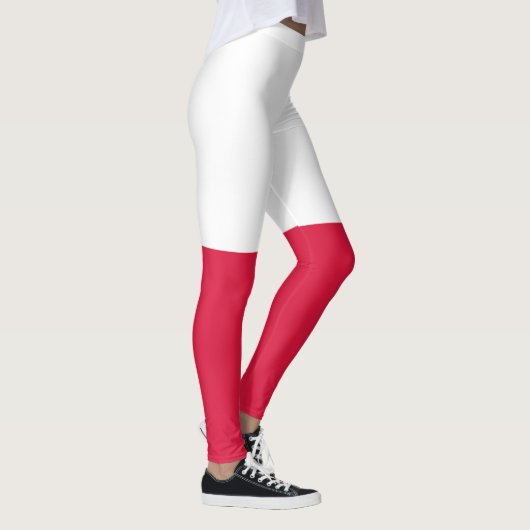 Poolse vlag (Polen) Leggings (Rechts)