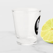 Poolse vlag & Polen, partij Eagle, patriot/sport Shot Glas (Links)