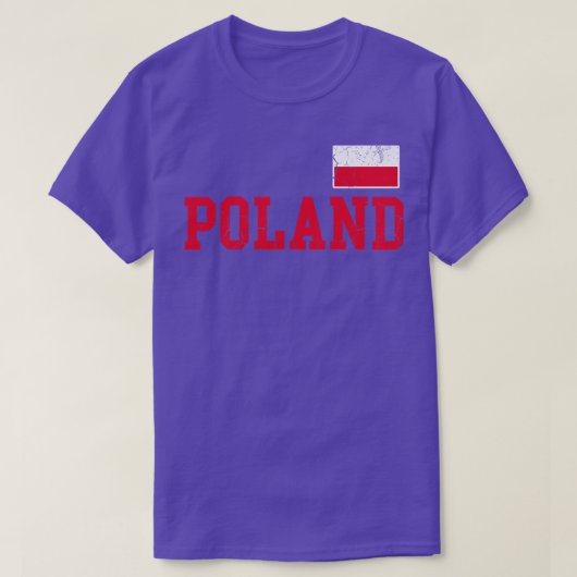 Poolse vlag Poolse Polska familie T-shirt (Design voorkant)