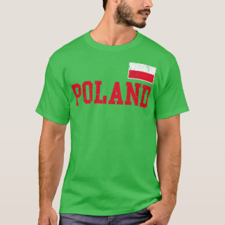 Poolse vlag Poolse Polska familie T-shirt