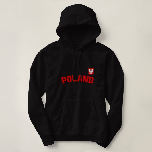 Poolse vlag Poolse pride Polska internationale cou Hoodie (Design voorkant)