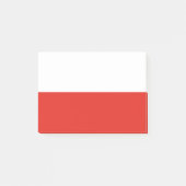Poolse vlag post-it® notes (Voorkant)