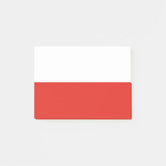 Poolse vlag post-it® notes (Voorkant)