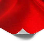 Poolse vlag poster (Hoek)