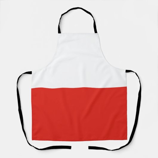 Poolse vlag schort (Voorkant)