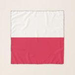 Poolse vlag sjaal<br><div class="desc">Poolse vlag</div>