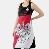 Poolse vlag & smaak van thuis, Polen / Polska Schort (Insitu)