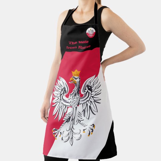 Poolse vlag & smaak van thuis, Polen / Polska Schort (Insitu)