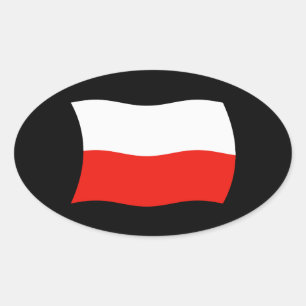 Poolse Vlag Sticker
