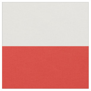 Poolse vlag stof