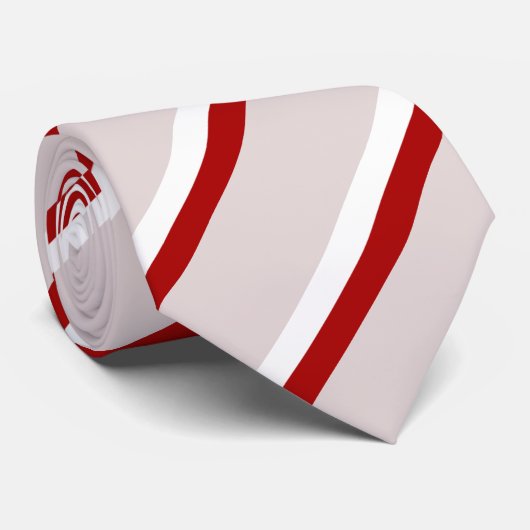 Poolse vlag stropdas (Opgerold)