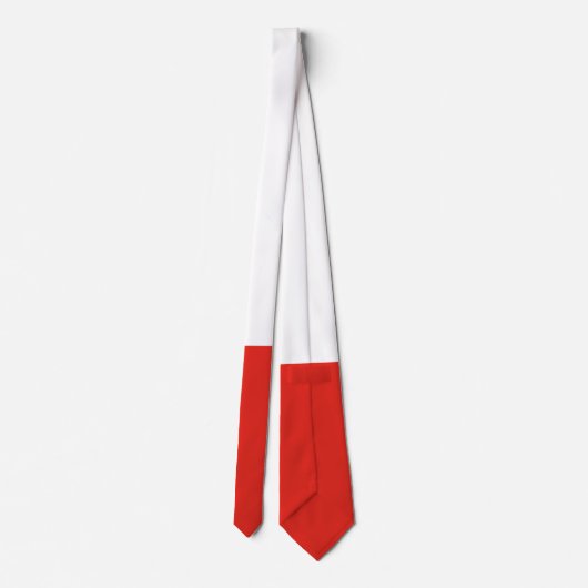 Poolse vlag stropdas (Achterkant)