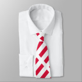 Poolse Vlag Stropdas (Gebonden)