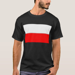 Poolse vlag t-shirt