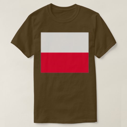 Poolse vlag t-shirt (Design voorkant)